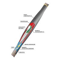 Муфта кабельная соединительная 1кВ 1ПСТ(б)-(тк)нг-LS-4х(70-120) с болтовыми соединителями Нева-Транс Комплект 22040015