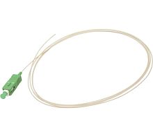 Пигтейл NM SC/APC, SM G.652D, 0.9 мм, белый, 1.5 м | код NM-PIG-SC/SA-1.5 | NEWMAX