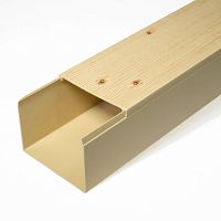 Кабель-канал сосна 2-й замок в п/э 80х60 мм (8 м/уп) Промрукав | код PR03.0190 | ПРОМРУКАВ