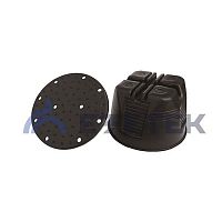 Держатель проводника круглого 8-10 мм для плоской кровли, пластик | код 91052 | ЕЗЕТЕК