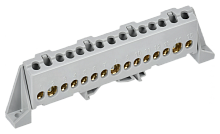 TEKFOR Шина L фаза в комб. изол. Стойка 8х12-17-Ср IEK | код TF-NN20-17-DP-K03 | IEK
