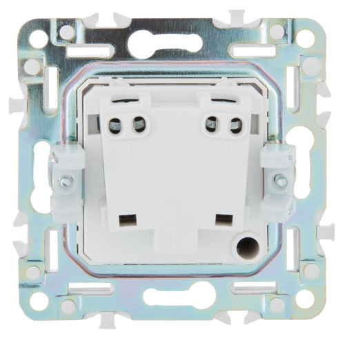 SKANDY Роз. без з/к/ш 10А SK-R02Gr сер. IEK | код SK-R10-10-K03 | IEK фото 4