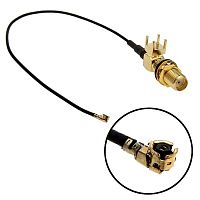 Разъём высокочастотный RUICHI IPX -1.13-15CM-SMA-KYWE, длина 15 см | код 104912 | Ruichi