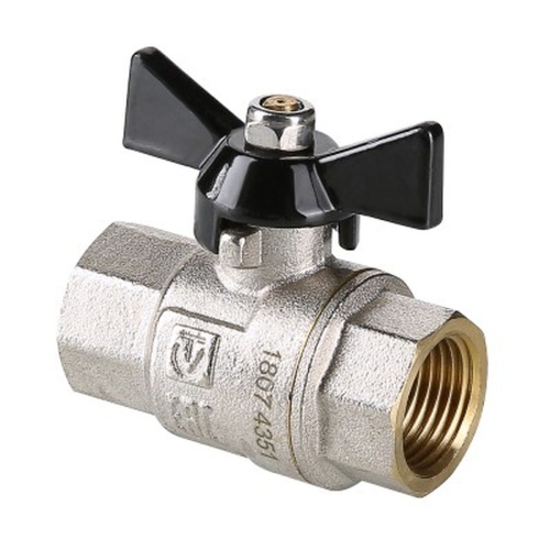 Кран шар. PERFECT, рукоятка бабочка 1" вн.-вн. | код. VT.317.N.06 | VALTEC Кран шар. PERFECT, рукоятка бабочка 1" вн.-вн. | код. VT.317.N.06 | VALTEC