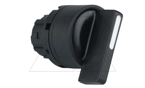 Головка переключателя PB3E, 0-I, фиксация, черный, длинная ручка, без подсветки, 22mm, IP65 | код PB3E-X20L/Km | АРТ Головка переключателя PB3E, 0-I, фиксация, черный, длинная ручка, без подсветки, 22mm, IP65 | код PB3E-X20L/Km | АРТ