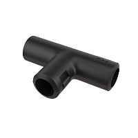 Тройник открывающийся, IP40, д.25мм, черный | код 50625B | DKC