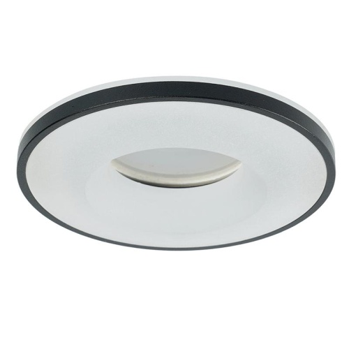 Светильник ИВО-50W G5.3 круг без лампы черный | код 51939 | Feron