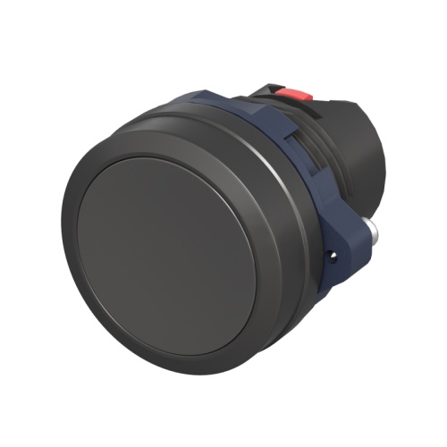 Головка кнопки плоская без фиксации, черная | код M22P-FMBLP | DKC