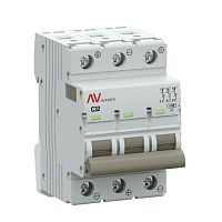 Выключатель автоматический AV-10 DC 3P 32A (C) 10kA EKF AVERES | код mcb10-DC-3-32C-av | EKF