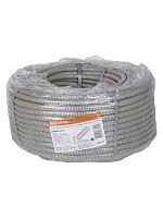 Труба гофрированная ПВХ d 16 с зондом (100 м) тяжелая TDM | код SQ0401-0101 | TDM