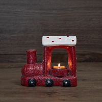 Керамический подсвечник Паровоз 17.1х7.1х14.7 см | код 501-070 | NEON-NIGHT