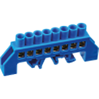 Шина нулевая на DIN-изоляторе тип Стойка NBB-I812-8DP/B (71187) | код 17323 | Navigator Group