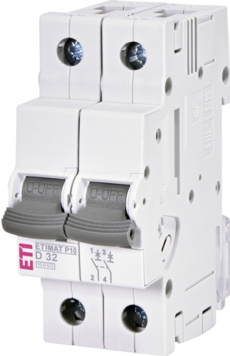 Авт. выключатель ETIMAT P10 2p D32 | код 1901253 | ETI Авт. выключатель ETIMAT P10 2p D32 | код 1901253 | ETI