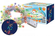 Гирлянда светодиодная СГ100M10, многоцвет., 10м, 8 режимов, 250 В, TDM | код SQ0361-0037 | TDM