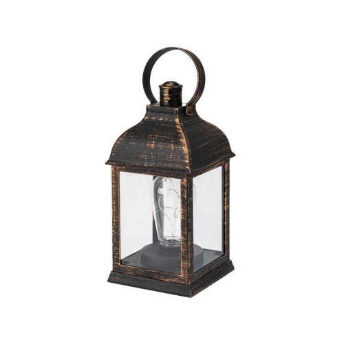 Фонарь декоративный 10.5х10.5х22.5см тепл. бел. со свечкой корпус бронз. Neon-Night 513-053 фото 6 Фонарь декоративный 10.5х10.5х22.5см тепл. бел. со свечкой корпус бронз. Neon-Night 513-053 фото 6