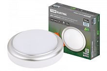 Светильник накладной LED ДПО Антарес 15Вт 4000К круг 180*66 мм мат.серебро IP54 TDM | код SQ0354-0019 | TDM