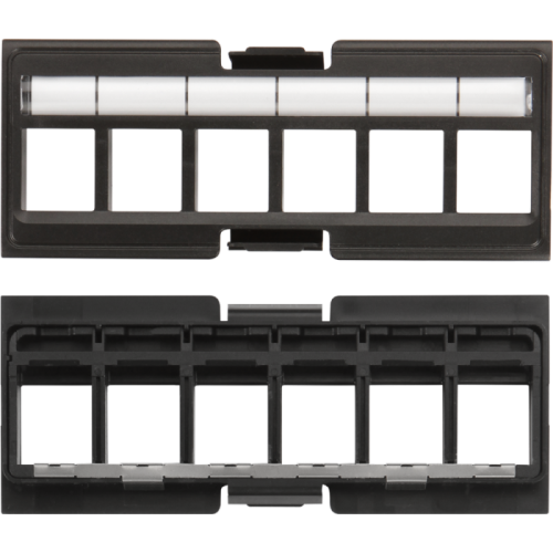 Вставка под кейстоны в модульную панель, экранированная, 6 портов, без шторок | код LAN-FRM-IN-6OK-SXX | LANMASTER