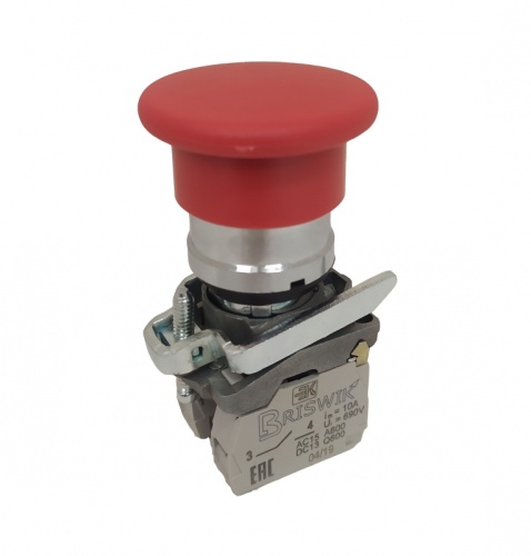 Выключатель Briswik КМЕ 5610м -С красный IP65 УХЛ2 10А 1но+0нз | код aD-HB-5Ai-0211 | Briswik Выключатель Briswik КМЕ 5610м -С красный IP65 УХЛ2 10А 1но+0нз | код aD-HB-5Ai-0211 | Briswik