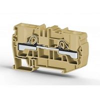 307 653, Клеммник пружинный быстрозажимной (Push in), 16 мм.кв. (желтый), PYK 16 | код 0.0.0.3.07653 | KLEMSAN