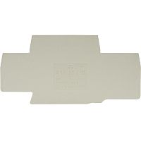 Крышка боковая, для клемм WKFN 2,5 E..., цвет: серый | код 07.312.7355.0 | Wieland