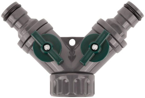 Распределитель 2-х канальный пластиковый FIT 77425 Распределитель 2-х канальный пластиковый FIT 77425