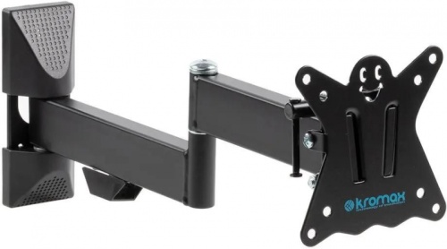 Кронштейн для телевизора Kromax CASPER-104 черный 10-32 макс.25кг настенный поворот и наклон | код 877503 | KROMAX Кронштейн для телевизора Kromax CASPER-104 черный 10-32 макс.25кг настенный поворот и наклон | код 877503 | KROMAX