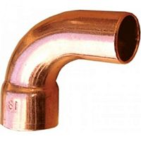 Отвод однораструбный 90 град. медь пайка 22, модель 5001a (15001A22E (15001A22) | код RG008TB9QUDGIQ | Sanha