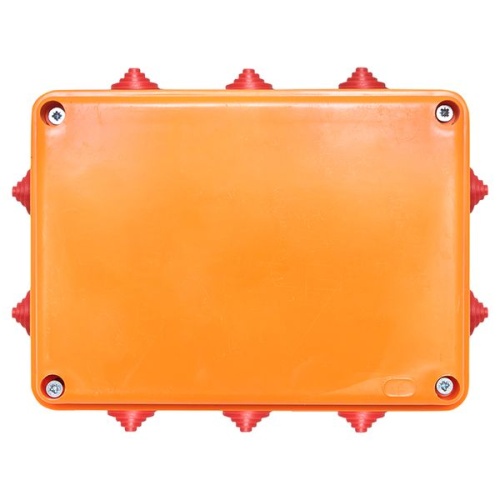 Коробка огнестойкая 190х140х70мм IP55, 7 двойных клеммников 0,5-4 мм2 EKF | код plc-kmrf-190-14-04 | EKF фото 4