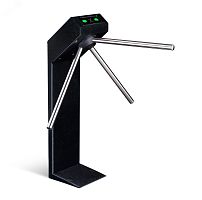 Турникет эл/мех покрытие муар, темно-серый цвет эффектом слюды, без планок | код PERCo-TTR-04.1G | PERCo