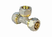 Тройник обжимной переходной 16х20х16дюйм (110/5) | код VF.331.N.162016 | VALFEX