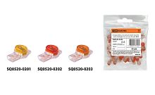 Соединительная клемма скотч-лок К-1, (d=0,4-0,7 мм), D=1,52 мм (50 шт) TDM | код SQ0520-0201 | TDM