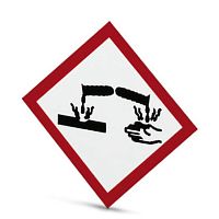 Табличка Опасные вещества PML-GHS105 (13X13) | код 1014277 | PHOENIX CONTACT