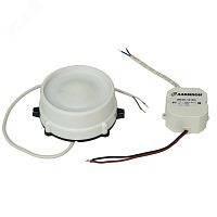 Оповещатель охранный Свирель-12Н-1-220G уличный аварийный наружный звуковой 110дБ влагозащитный IP66 корпус красный питание 220В | код сирена С-12Н-1-220G | АВРОРА