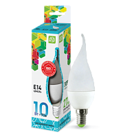 Лампа светодиодная LED-СВЕЧА НА ВЕТРУ-standard 10Вт 230В Е14 4000К 900Лм ASD | код 4690612024592 | ASD