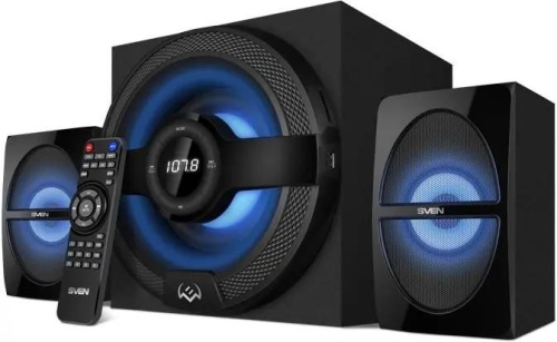 Колонки Sven MS-2085 2.1 черный 60Вт BT | код 1895401 | SVEN