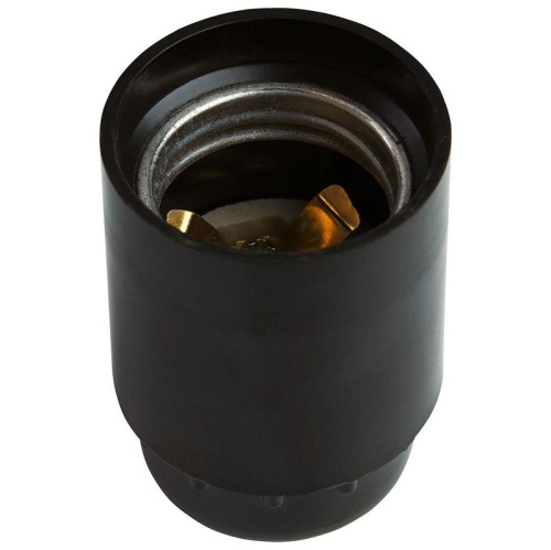 Патрон Е27 250В 4А карболит латунь черн. размер 38х58мм FERON 41040