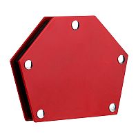 Магнитный угольник-держатель для сварки на 6 углов усилие 22,6 кг REXANT | код 12-4832 | REXANT