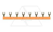 Перемычка гребневая SR08C(RAL2000), для SRT*-A, SRT*-E, SRT*-ES | код SR08C(RAL2000) | Shenler
