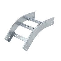 Угол вертикальный внешний 45 градусов, 50х500 R300, лонжерон 1,5 мм, цинк-ламельный, в комплекте с крепежными элементами и соедините | код LIO0535KZL | DKC