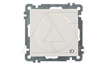 21 - Розетка 2P+E, с крышкой, защ. шторки, белая | код 2100-611-0201 | Mutlusan