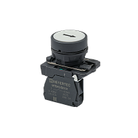 Кнопка плоская белая, маркировка стрелка вверх, 1NO, IP65, пластик MTB5-AA12561 | код 137236 | MEYERTEC