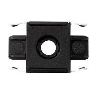 Коннектор черный I-обр. MTR16 CI-BL к низковольтному шинопроводу Jazzway | код 5057272 | JazzWay