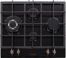 Газовая варочная поверхность Lex GVG 643 C BL черный | код 1023124 | LEX