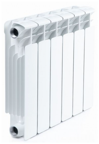 Радиатор биметаллический BASE 350 - 6 секций (51363) | код RAN30H1KQ5RDL6 | Rifar