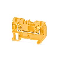 311 673, Пружинная клемма серии SRD 4 (Желтый) | код 0.0.0.3.11673 | KLEMSAN