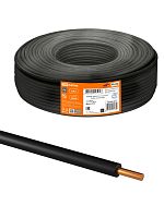 Провод ПуВнг(А)-LS 1х10,0 ГОСТна катушке (бухта 180м), черный TDM | код SQ0124-0113 | РЭМЗ ТМ