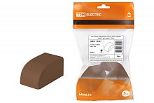 Заглушка кабельной трассы КМЗ 100x60 бук (2 шт./комп.) TDM | код SQ0411-0337 | TDM