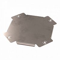 Крышка ответвителя Х-образного Стандарт INOX (AISI 409) 100 Промрукав | код PR16.3254 | ПРОМРУКАВ