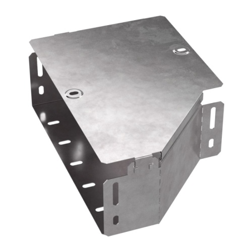 Переходник левый с крышкой Стандарт 300х200х100 Промрукав | код PR16.0503 | ПРОМРУКАВ