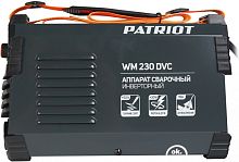 Сварочный аппарат Patriot WM230DVC инвертор ММА 10.7кВт (кейс в комплекте) | код 1580786 | PATRIOT